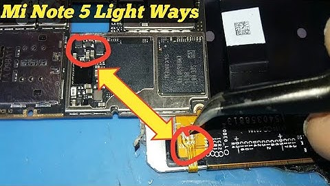 MI Note 5 Display Back Light Solution || By Mobile R Sikhe