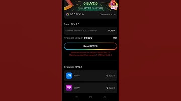 How to Swap BLV2.0 to BLD Tokens #blovedapp #shorts #ytshorts