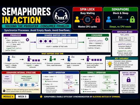 CSCI5605|Mod4-Week5-Vid4|Semaphores - Usage II