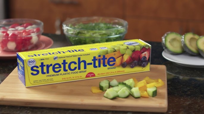 Stretch-Tite's Freeze-Tite Premium Plastic Freezer Wrap with Slide