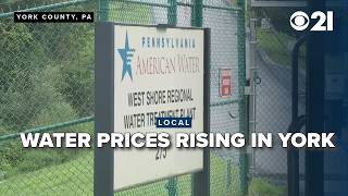 Water rates to increase for York County customers @CBS21News