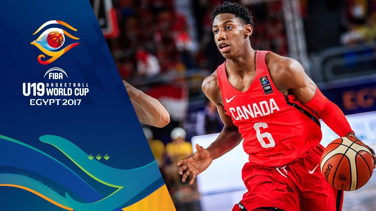 rj barrett canada jersey