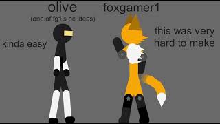 So I made foxgamer1 and olive