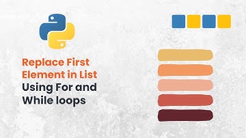 Program: 05 Replace the first element of the list #pybeginners