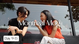 montreal vlog, best coffee, amazing italian food \& thrift shopping | 100 days of summer