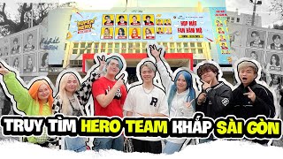 HERO TEAM THỬ THÁCH 24H ĐI TÌM SUPER HERO FAN MEETING NGOÀI ĐỜI THẬT 😍