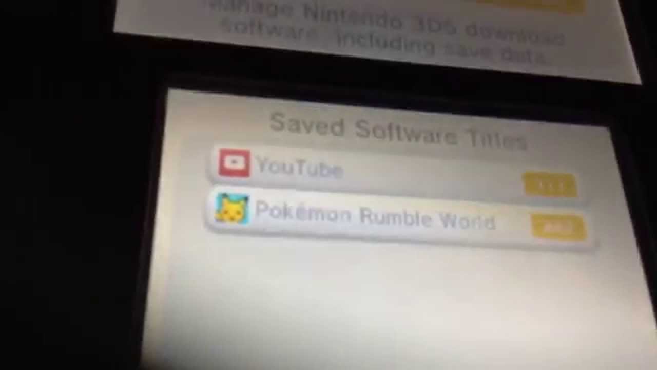 3ds cancel automatic software download