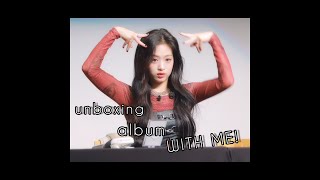 Unboxing album with me! babymonster edition!