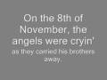 8th of november - Big & rich (WITH LYRICS)