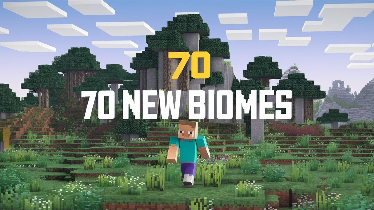 Minecraft Java Biome Checklist How to Install 70+ New Biomes in Minecraft 1.21 | I Added 70 New Biomes ...