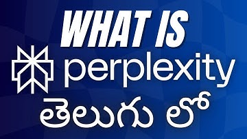What is Perplexity in Telugu Explained | Creator Tips Telugu #perplexity #AI @perplexity-ai