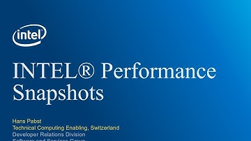 CSCS Intel KNL: Performance snapshots, Pabst