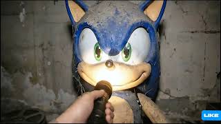 They Found the Sonic Charcters in an Abandoned Studio #sonic #abandonedhouse