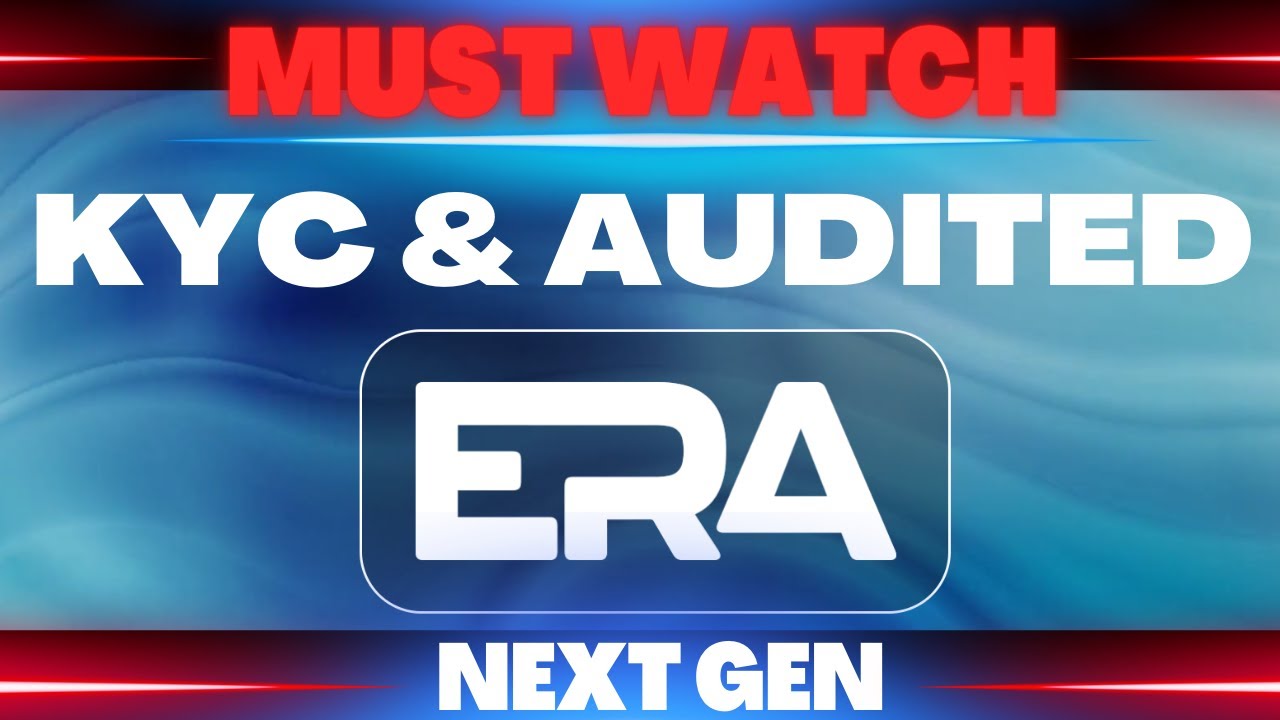 ERA TOKEN IS THE NEXT GEN FUTURE WITH TONS OF UTILITY - YouTube