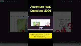 #Accenture #Frontend Coding Questions ?? must visit #shorts