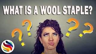 What is a a wool staple What is a staple length and how do you measure it  Talk the fiber talk.
