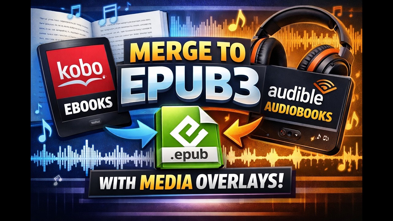 Creating an EPUB3 file using Kobo, Audible, Calibre, and Storyteller ...