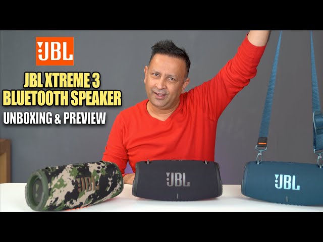 JBL Xtreme 3 Portable Bluetooth Speaker Unboxing & Preview in Nepal |  OlizStore - YouTube