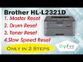 How to reset Brother HL-L2321d | ALL PRINTING PROBLEM SOLVED | #brother_hl-l2321d