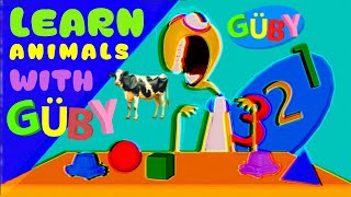 Learn Animals With GÜBY | Learning About Animals | ANALOG HORROR