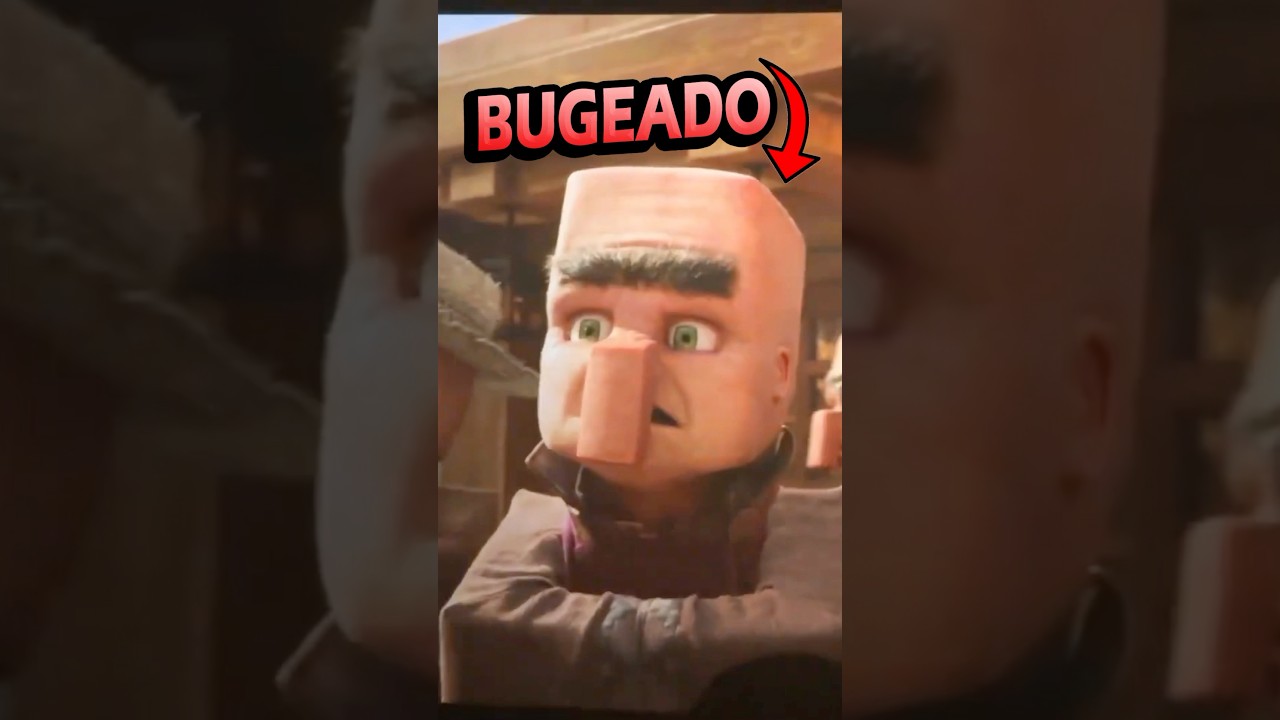 Los Aldeanos se BUGEARON en la Película de #Minecraft