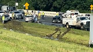 Crash on Alabama highway causes pileup for several hours