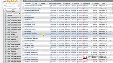 Importar bases de datos desde el Panel de Hosting (cPanel)