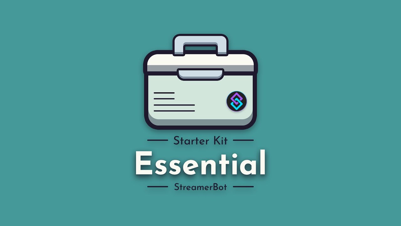 StreamerBot | 🎉 Essential Starter Kit - Basic Commands and Tools for ...
