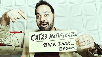 CAT 2023 Notification OUT | Eligibility | Cut off IIMs | When is CAT exam ? 4 months to CAT exam