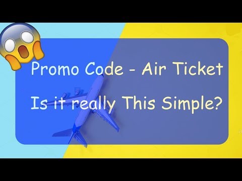 Finding Promo Code Air Ticket – Is It Really This Simple