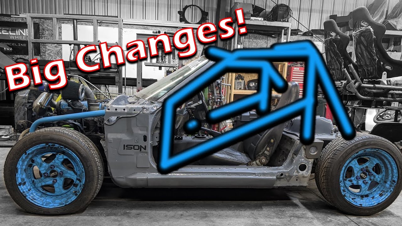 Garage Idiots TURBO MIATA KART Roll Cage Get's an overhaul!