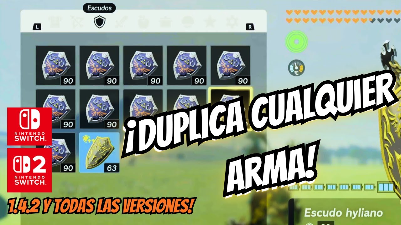 Duplicar armas en Zelda TOTK en todas las versiones