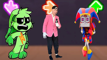 FNF Character Test | Gameplay VS Real Life | Circus | Smiling Critters