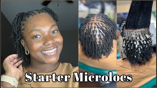 Come with me to get MICROLCOS installed! | NEW Loc Journey | Naomi Onlae