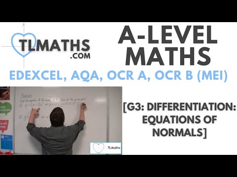 A-Level Maths: G3-05