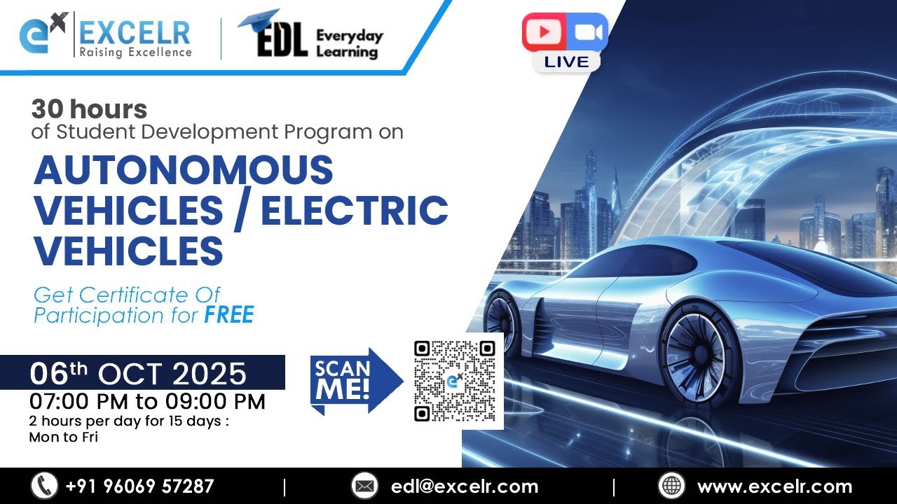 SDP on Autonomous Vehicles / Electric Vehicles Day 2