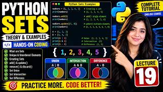 Python Full Course for Beginners | Lecture 19: Sets in Python Explained