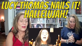 LUCY THOMAS Reaction- Hallelujah - OUTSTANDING! TSEL &amp; Guest - Kitt! #reaction #hallelujah