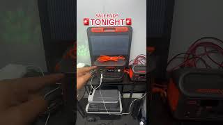 Jackery Explorer 1000 v2 Portable Power Station 1070Wh LiFePO4 Battery, 1500W Pure Sine Wave