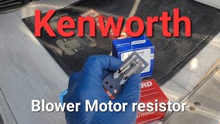 2005 kenworth w900 blower motor resistor swap by Truckomize 7,232 views 11 months ago 11 minutes, 5 seconds