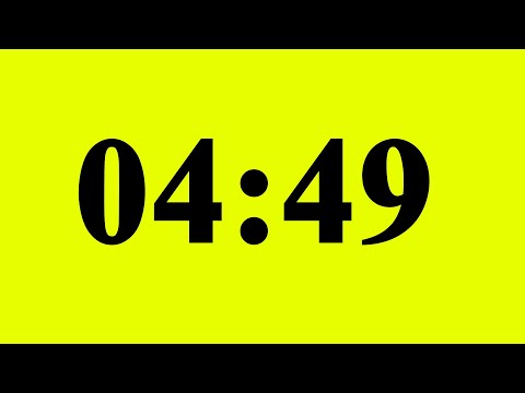 4 Minute 49 Second Timer