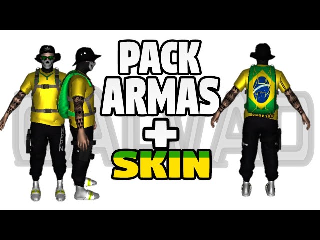 Pack de armas para GTA SA - MTA Brasil