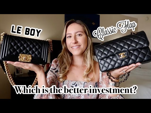 Chanel Small BOY BAG vs Small CLASSIC FLAP!  Which is the better investment/buy?  