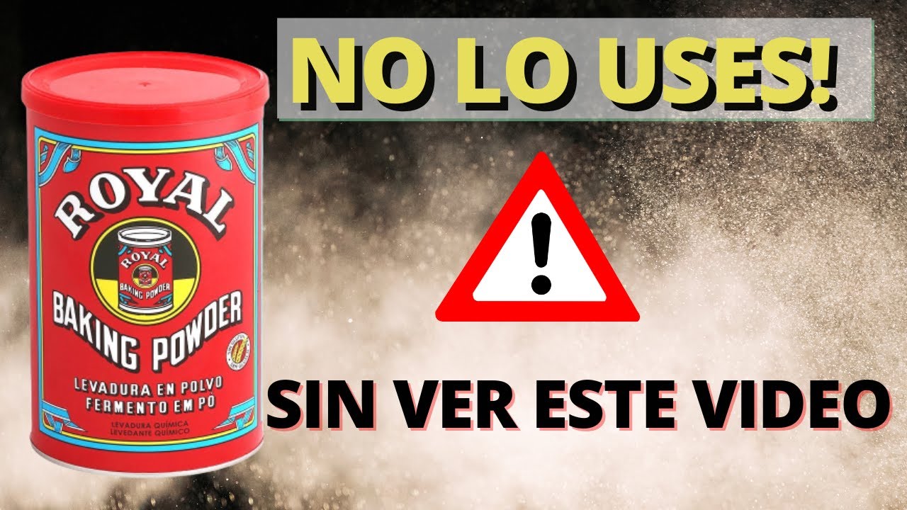 ☠ ¿PELIGRO EN TU COCINA? POLVO DE HORNEAR, LEVADURA, BICARBONATO ¿Es lo mismo?  ¿Cual usar?