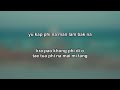 Sprite x guygeegee   thon  romaji lyrics  karaoke