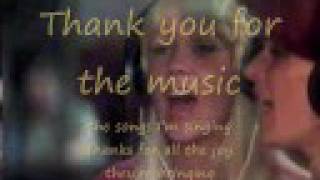 [Lyrics] ABBA-Thank You for the Music