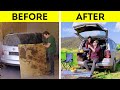 How to turn old rusty cars into smth cool || 4 amazing DIY crafts for golden fingers