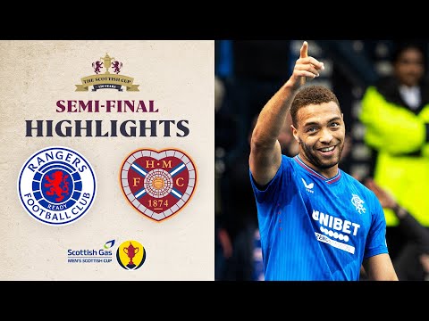 Rangers 2-0 Heart of Midlothian | Dessers Double! | Scottish Gas Men's Scottish Cup Semi-Final