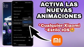 ACTIVA YA LAS ANIMACIONES DE MIUI 13.5 EN CUALQUIER XIAOMI🤯 screenshot 4