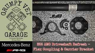 E55 AMG Driveshaft Refresh - Flex Couplings and JXB Performance Carrier Upgrade!